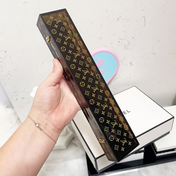 Authentic Louis Vuitton Rare Clear LV Monogram Jewelry / Display Box - Picture 4 of 16